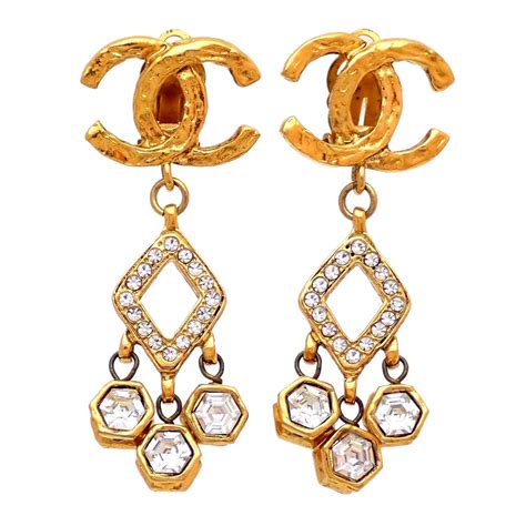 chanel fine jewelry earrings|authentic Chanel rings.